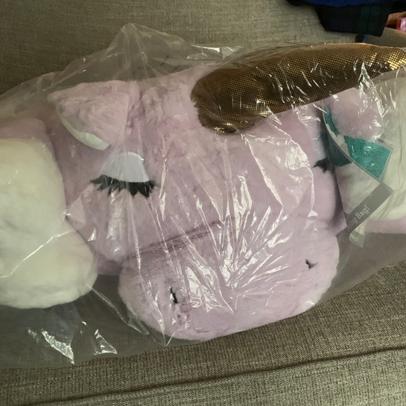 Frolics Plush Purple Unicorn Sleeping Bag - Picture 3 of 3